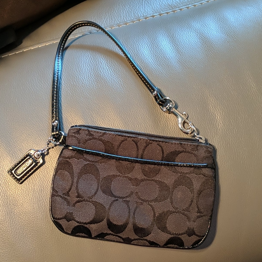 Coach wristlet